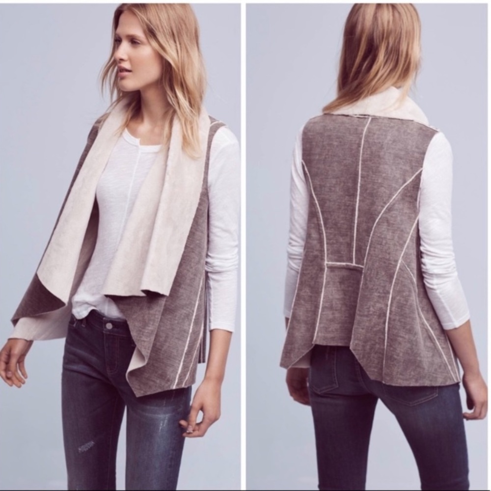 Anthropologie Sherpa Vest